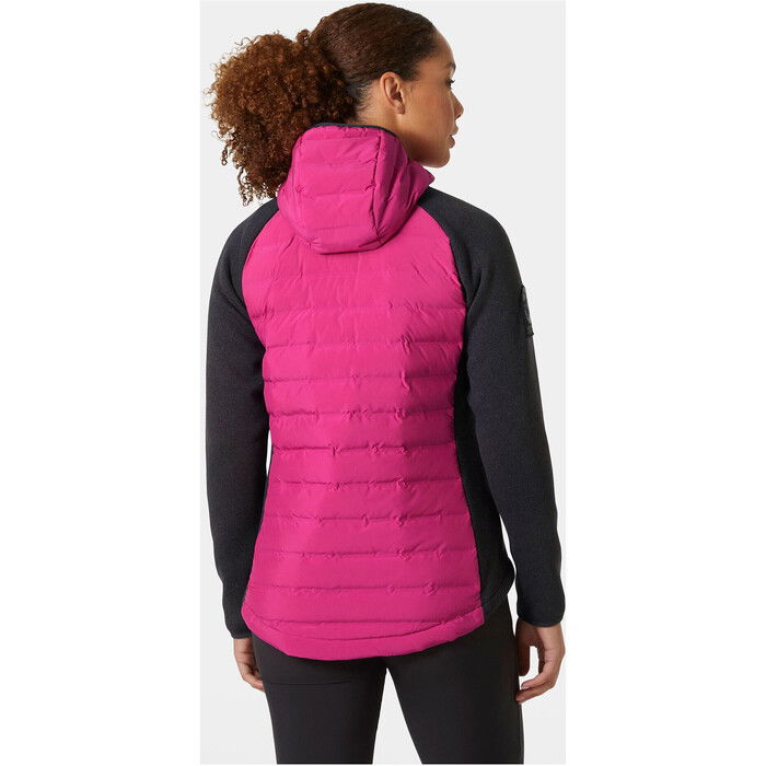 2024 Helly Hansen Mujer Arctic Ocean Hybrid Chaqueta Aislante 30370 - Magenta 2.0